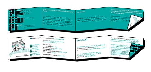 Vision, Fiktion, Illusion., Flyer