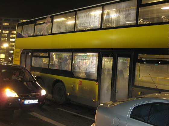 Sauna (Badeschiff), Dampfheadline., Bus Sauna (Badeschiff), Dampfheadline., Bus